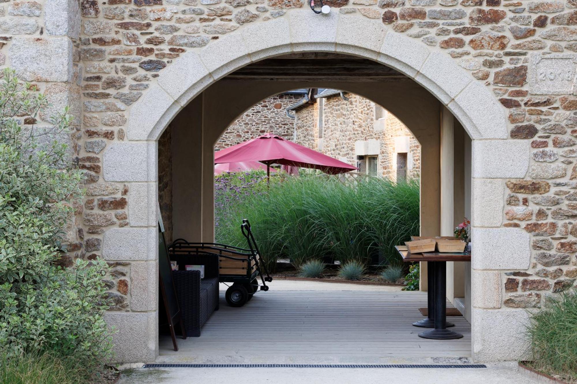 Les Gites Du Haut Pin Calorguen Exterior foto